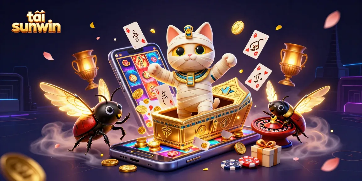 Engage in thrilling स्लॉट games and explore tải sunwin with this captivating 3D illustration featuring a unique casino scene.