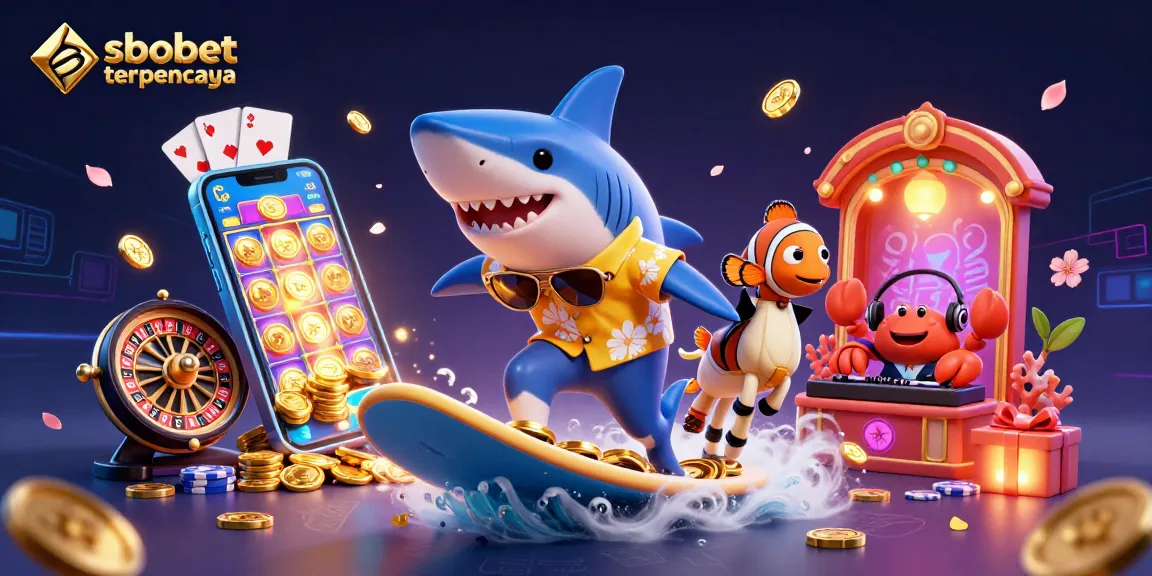 Simplify betting with sbobet terpercaya while enjoying a vibrant 3D carnival of games and gold coins.